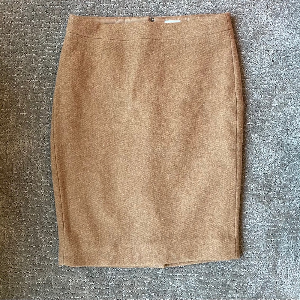 NWT J. Crew Wool Pencil Skirt